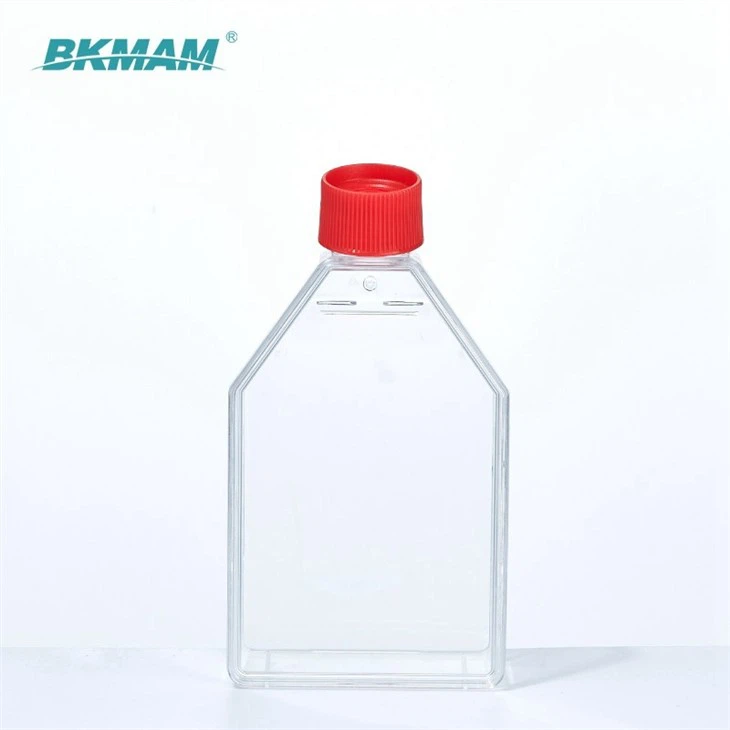 Transparent Sterile TC Treated Cell And Tissue Culture Flask T75
